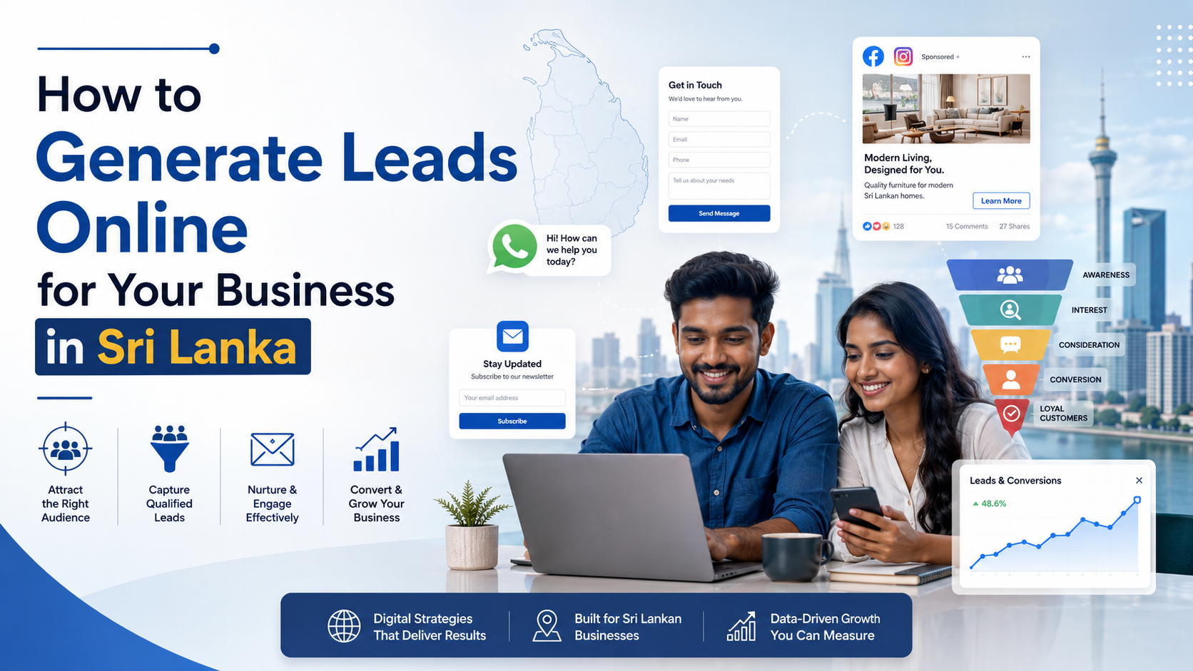 How to Generate Leads Online for Your Business in Sri Lanka